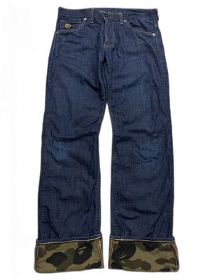 Bapesta Flannel Jeans